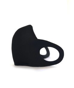 Black Antibacterial Premium  Neoprene Waterproof Face Mask (Filter Pocket)