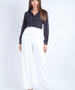 White Straight Leg Cheryl Pants